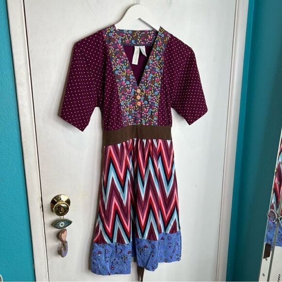 Matilda Jane miss match floral midi waist tie - Picture 1 of 7